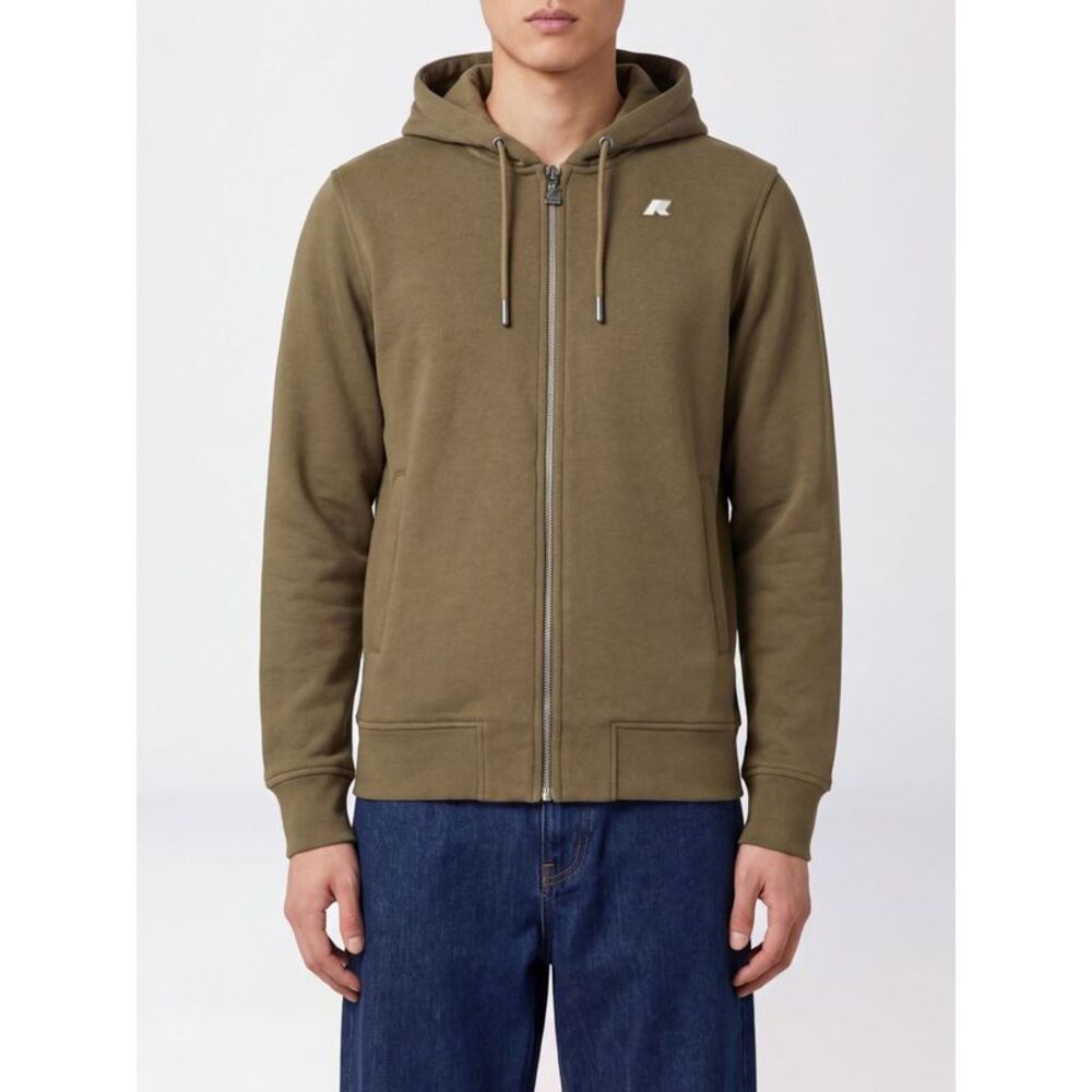 K-Way Men K-Way Anthony Cotton Blend Zip-Up Hoodie